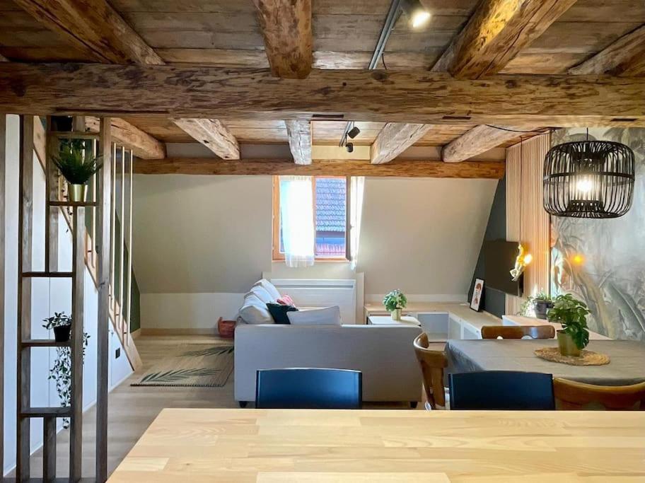 Apartamento L'Eden Du Vignoble - Centre Historique De Barr Exterior foto